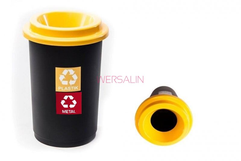 Pojemnik do segregacji - Plastik/metal poj. 50l