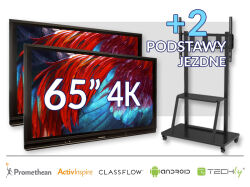 Zestaw 2x Monitor Interaktywny 65" 4K Promethean (Wariant A)