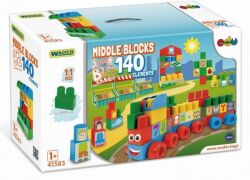 KLOCKI MIDDLE BLOCKS - zestaw 140 el. SUPER BIG